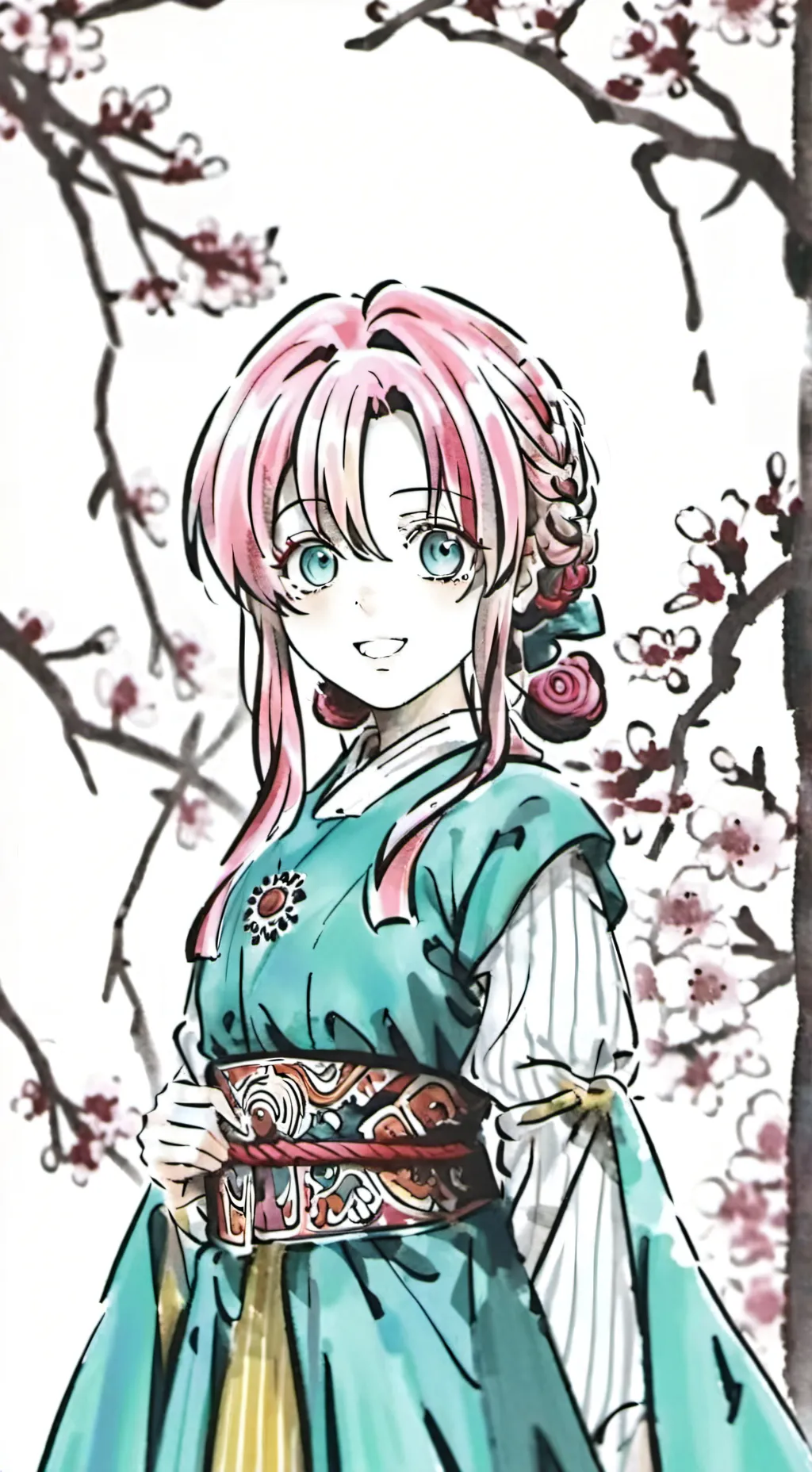 ai character: obamitsu background