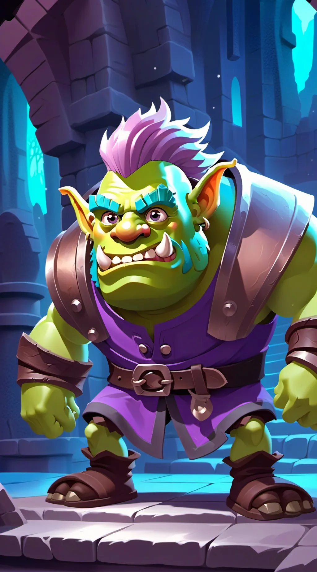 ai character: The very hot troll background