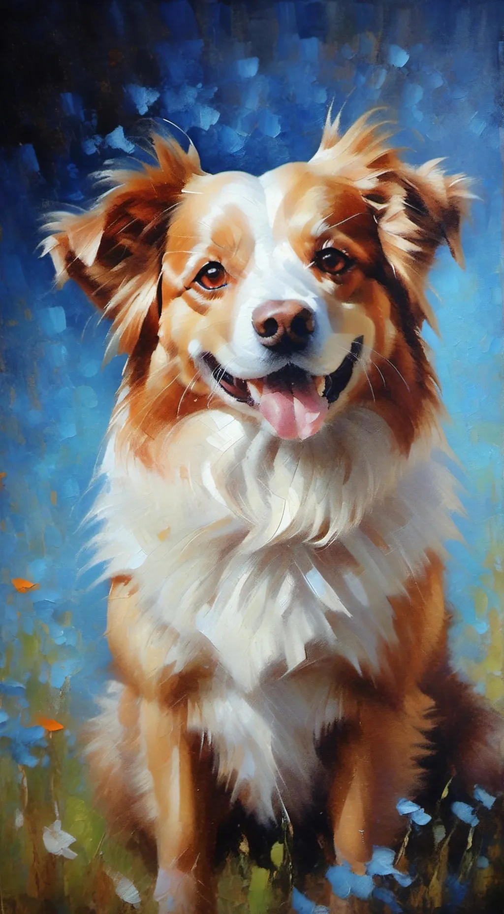 ai character: dog day🐕☀️ background