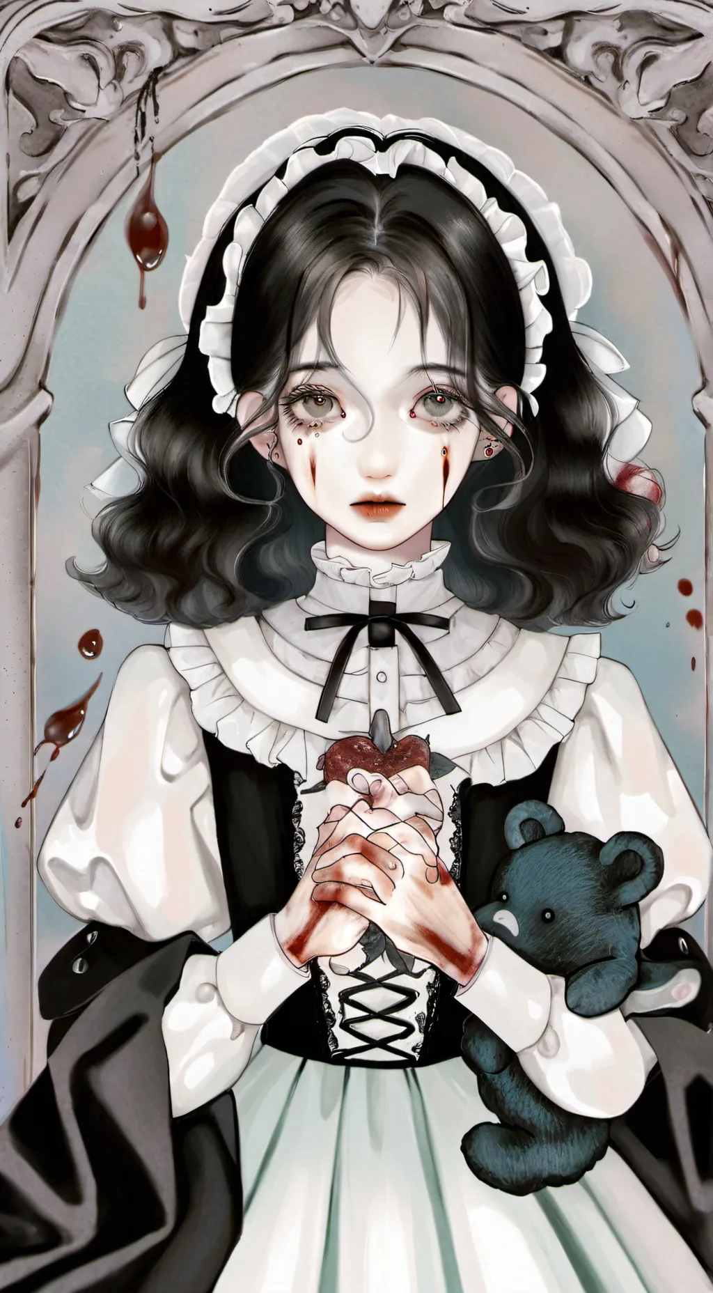 ai character: mita's kid background