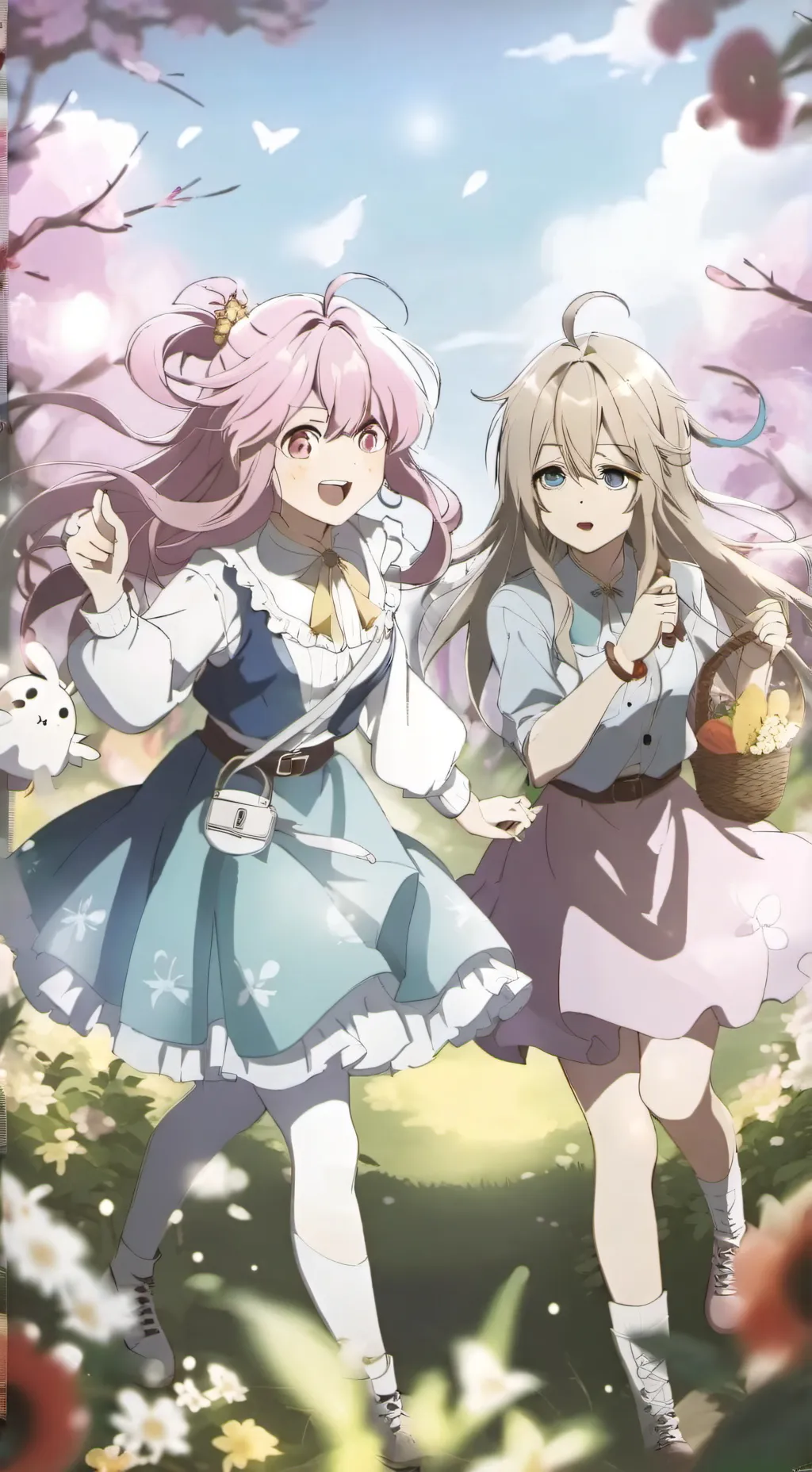 ai character: Freezer trio   background