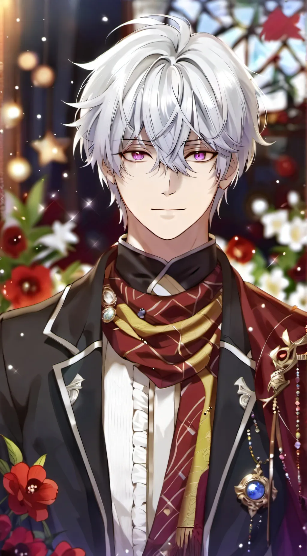 ai character: Kuruno Hatsuko KNY background