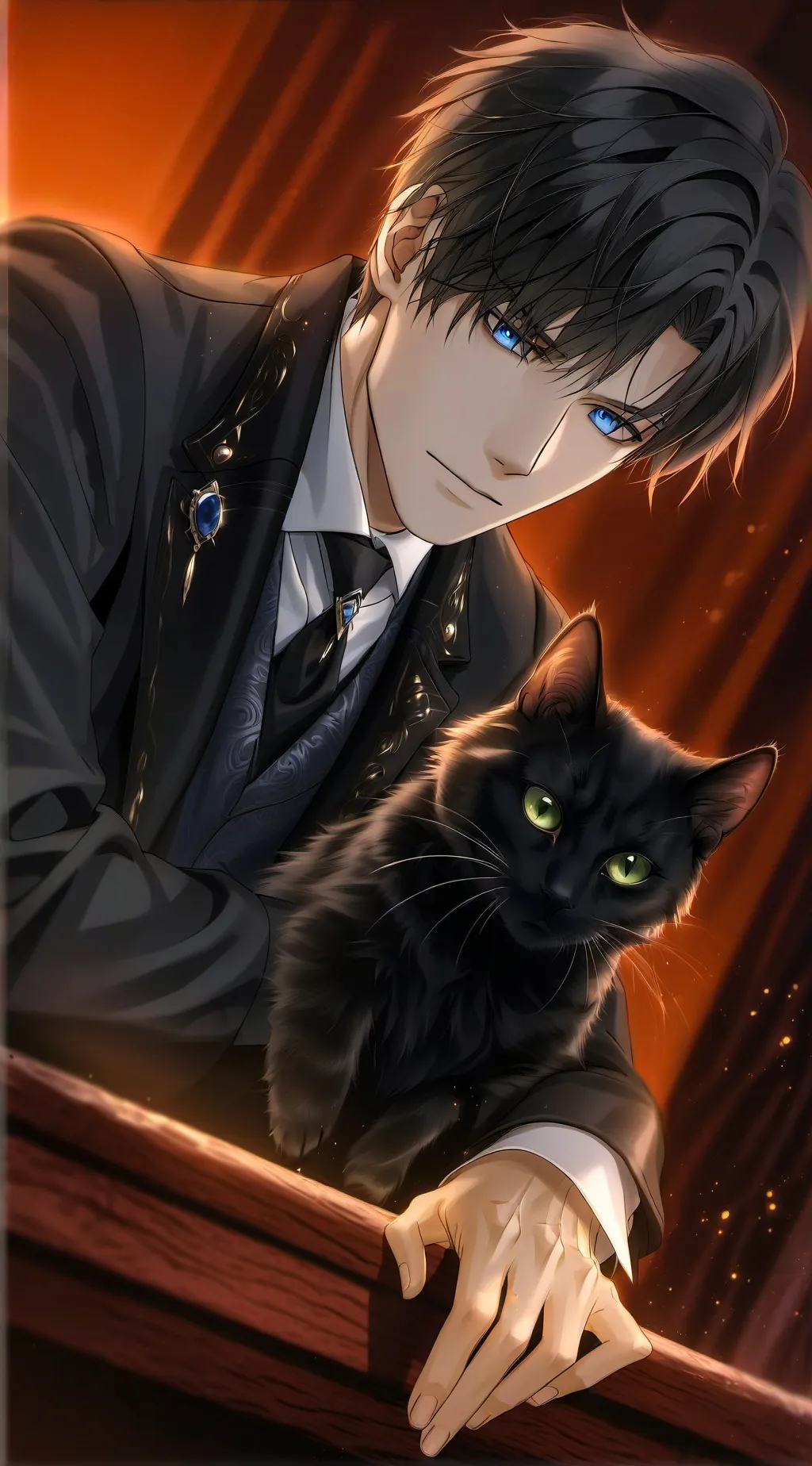 ai character: 🖤 𝑅𝑒𝓍 🖤 background