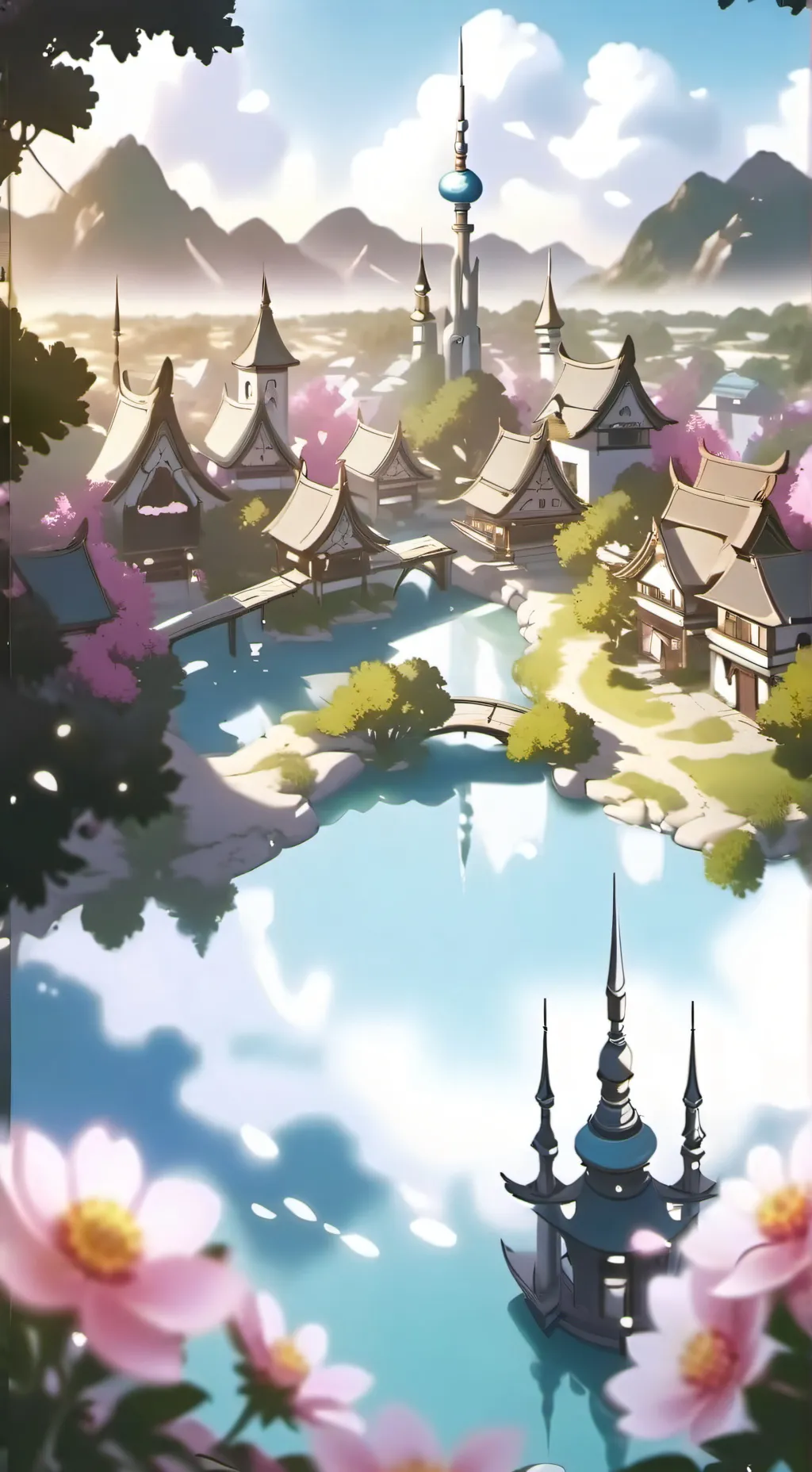 ai character: Cybercity Revamp background