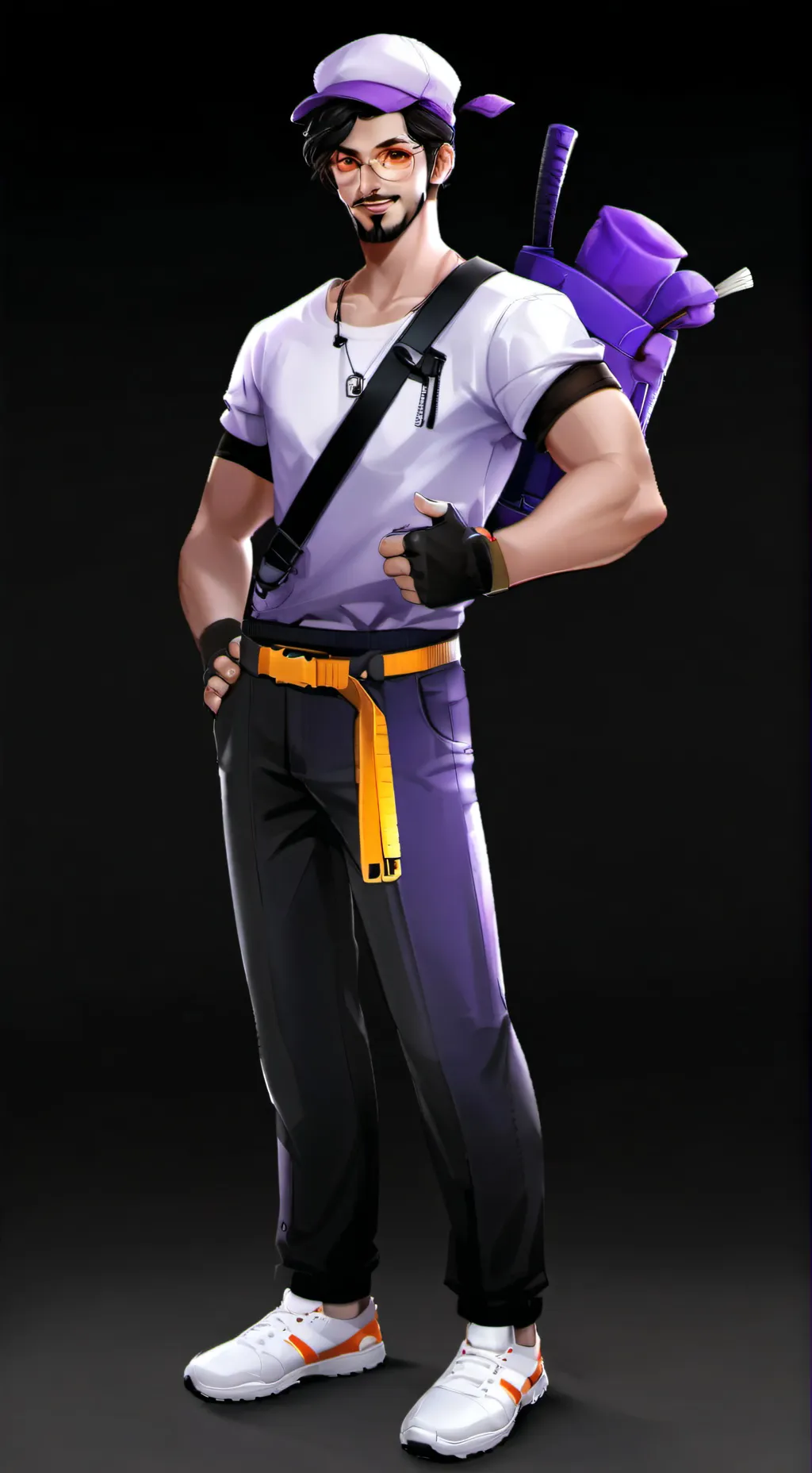 ai character: Rin Voss background