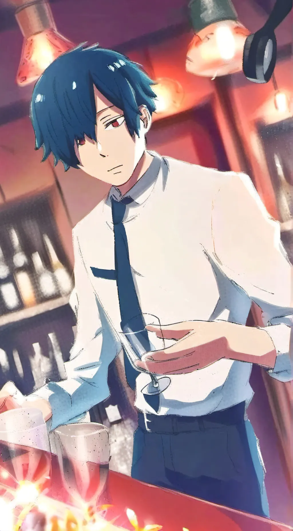 ai character: BakugoXDekuXizumi background