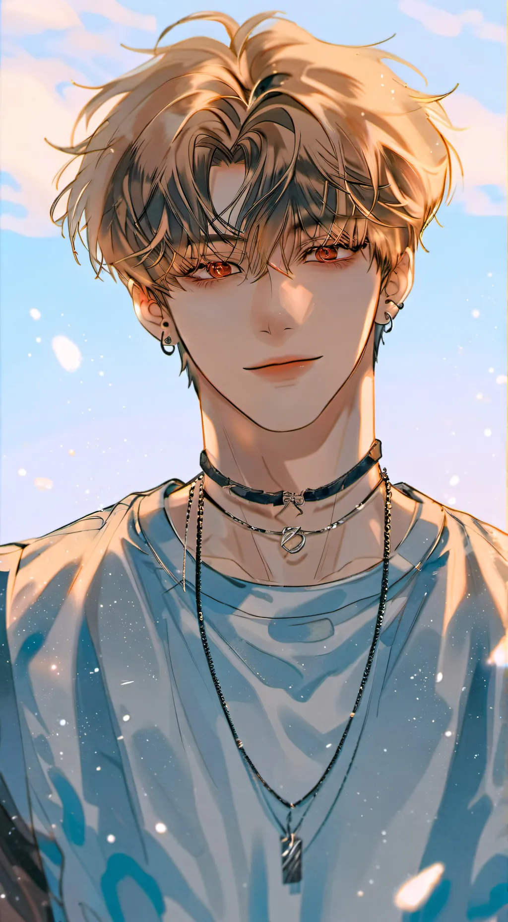 ai character: Austin  background