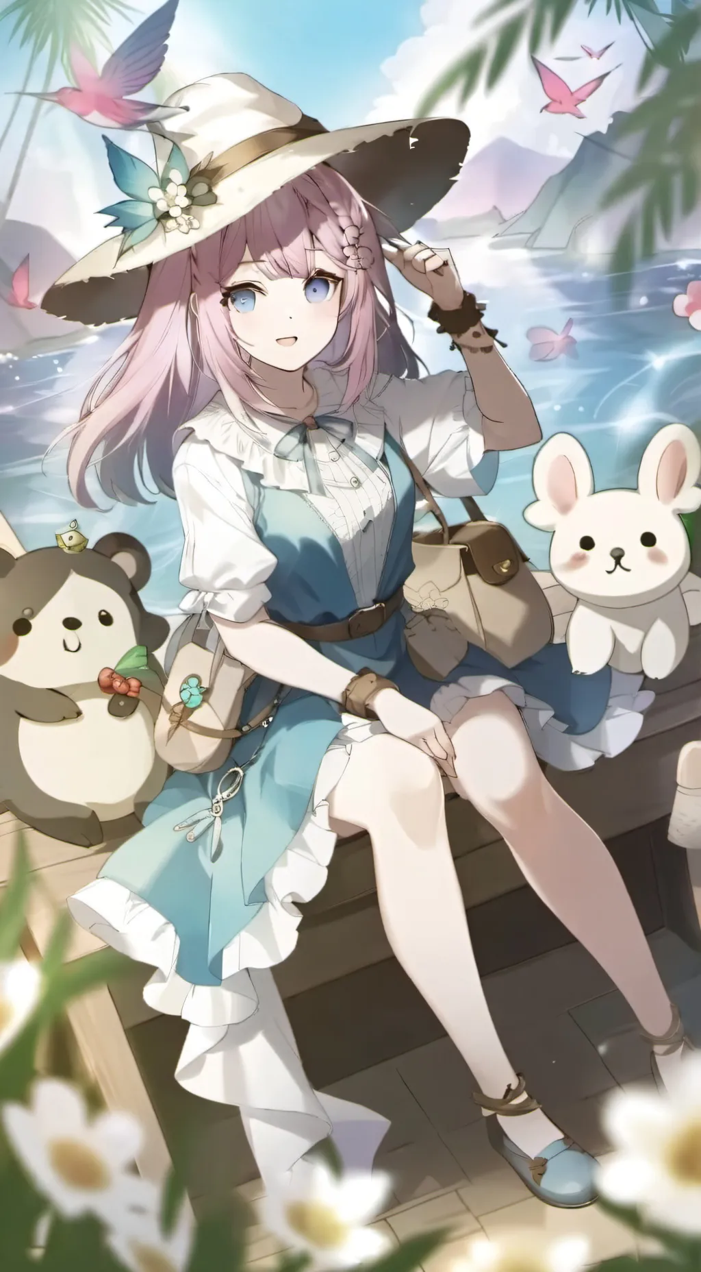 ai character: shinobu x giyu background