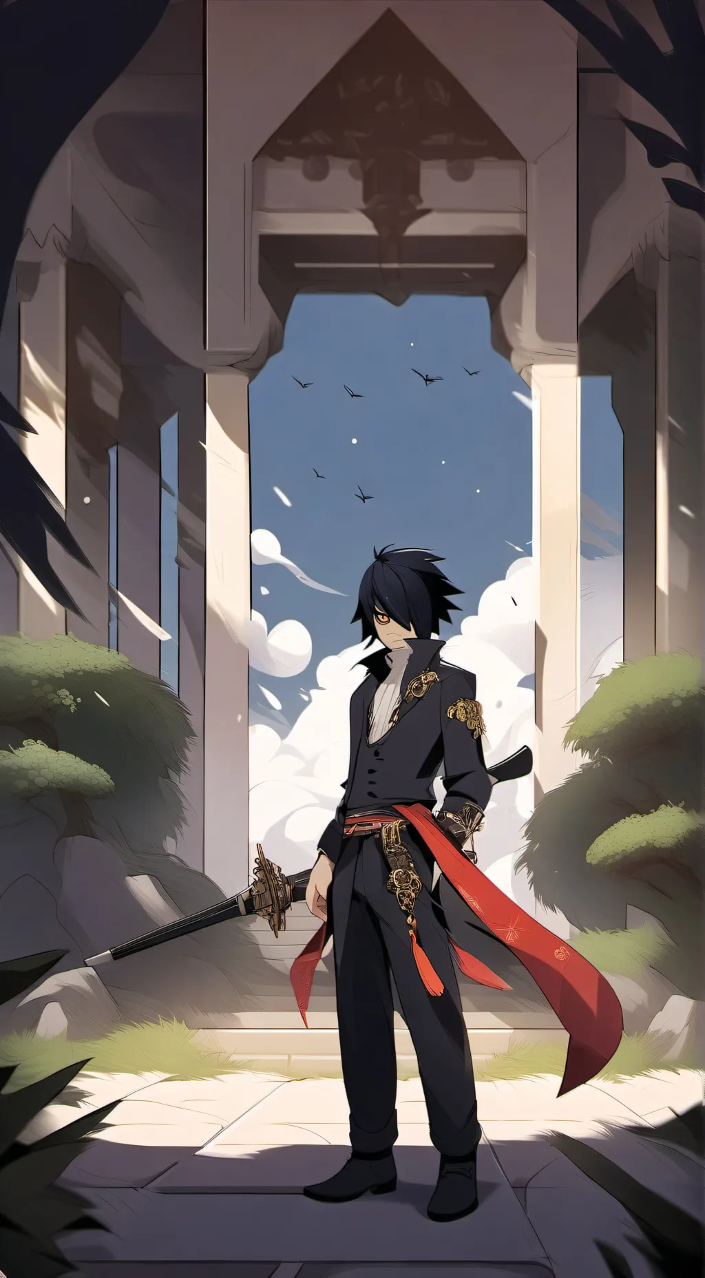 ai character: корвин background