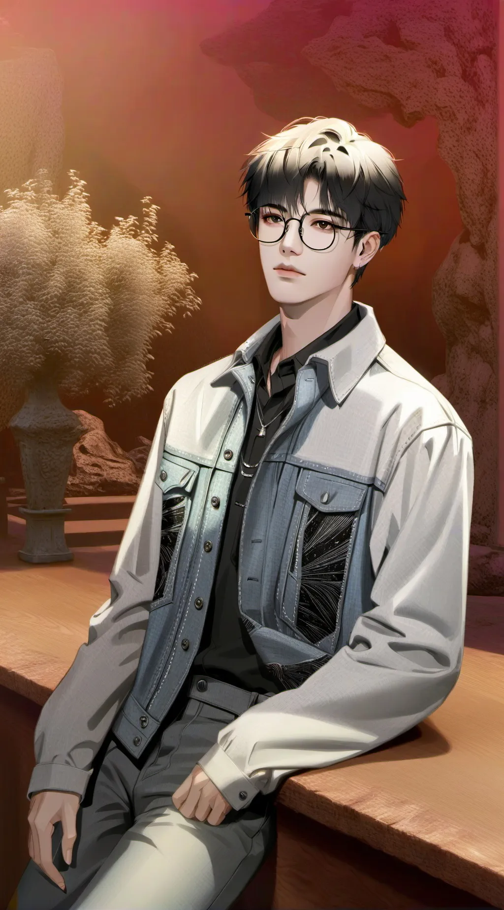 ai character: park sunghoon background