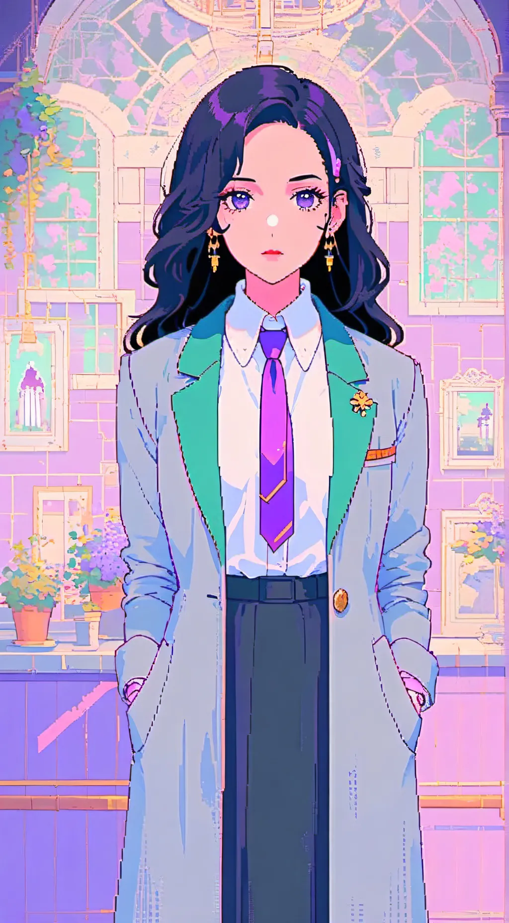 ai character: Maria  background