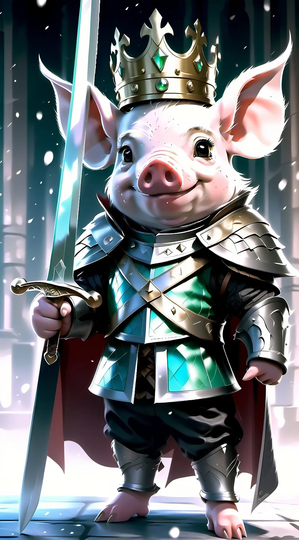 ai character: Technoblade + y/n background