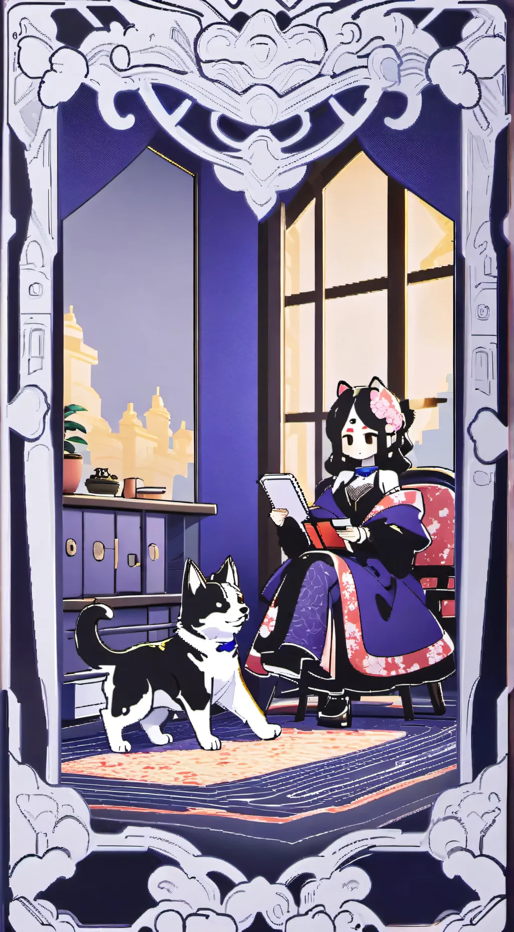 ai character: dw background