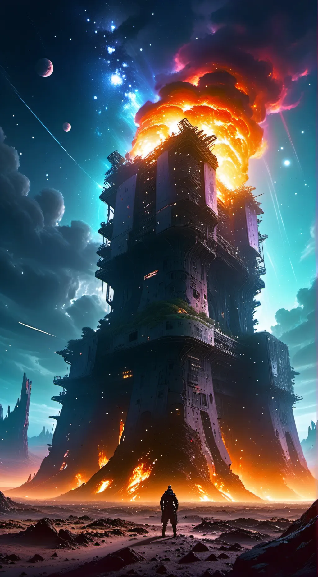 ai character: Titan trio background