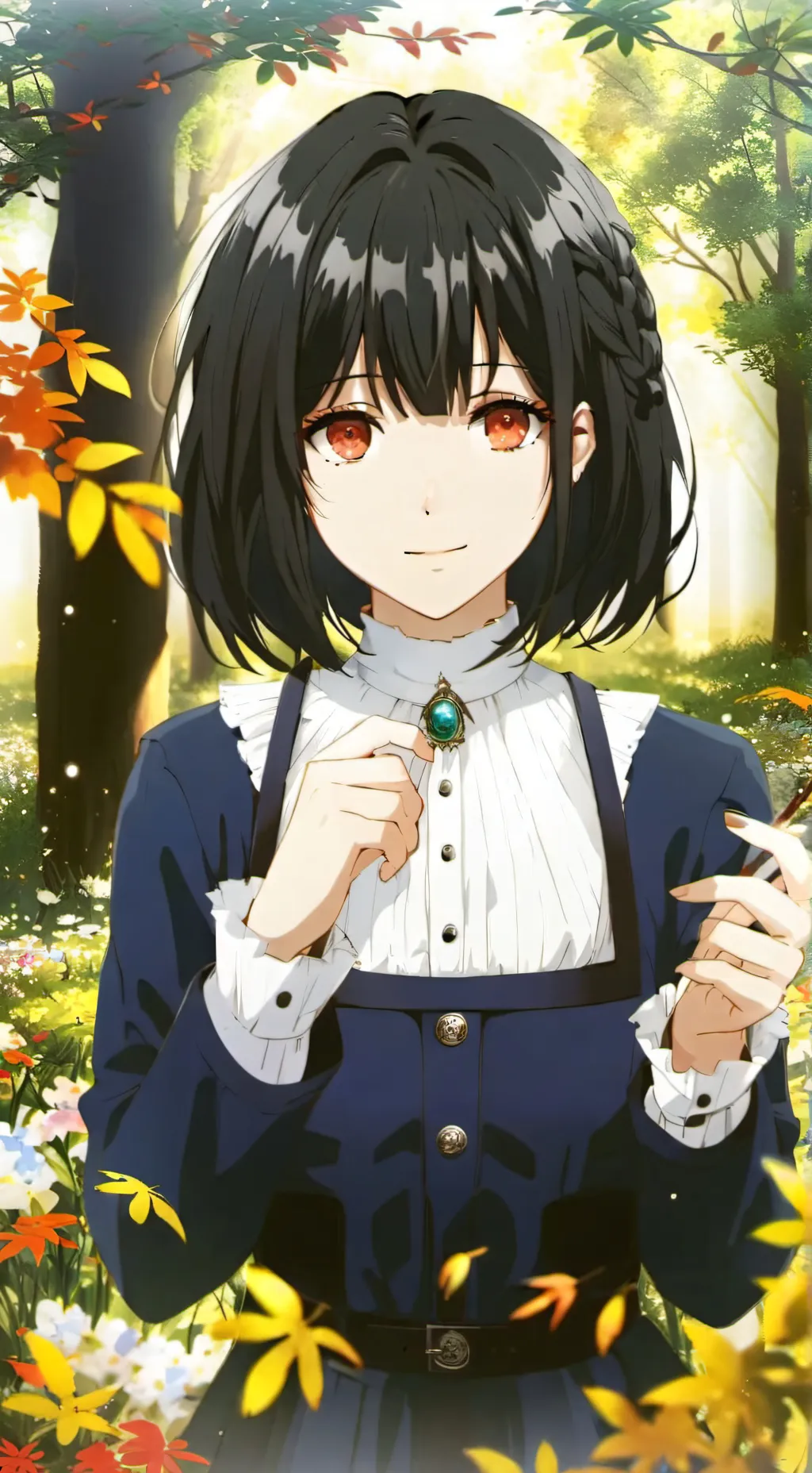 ai character: amy background