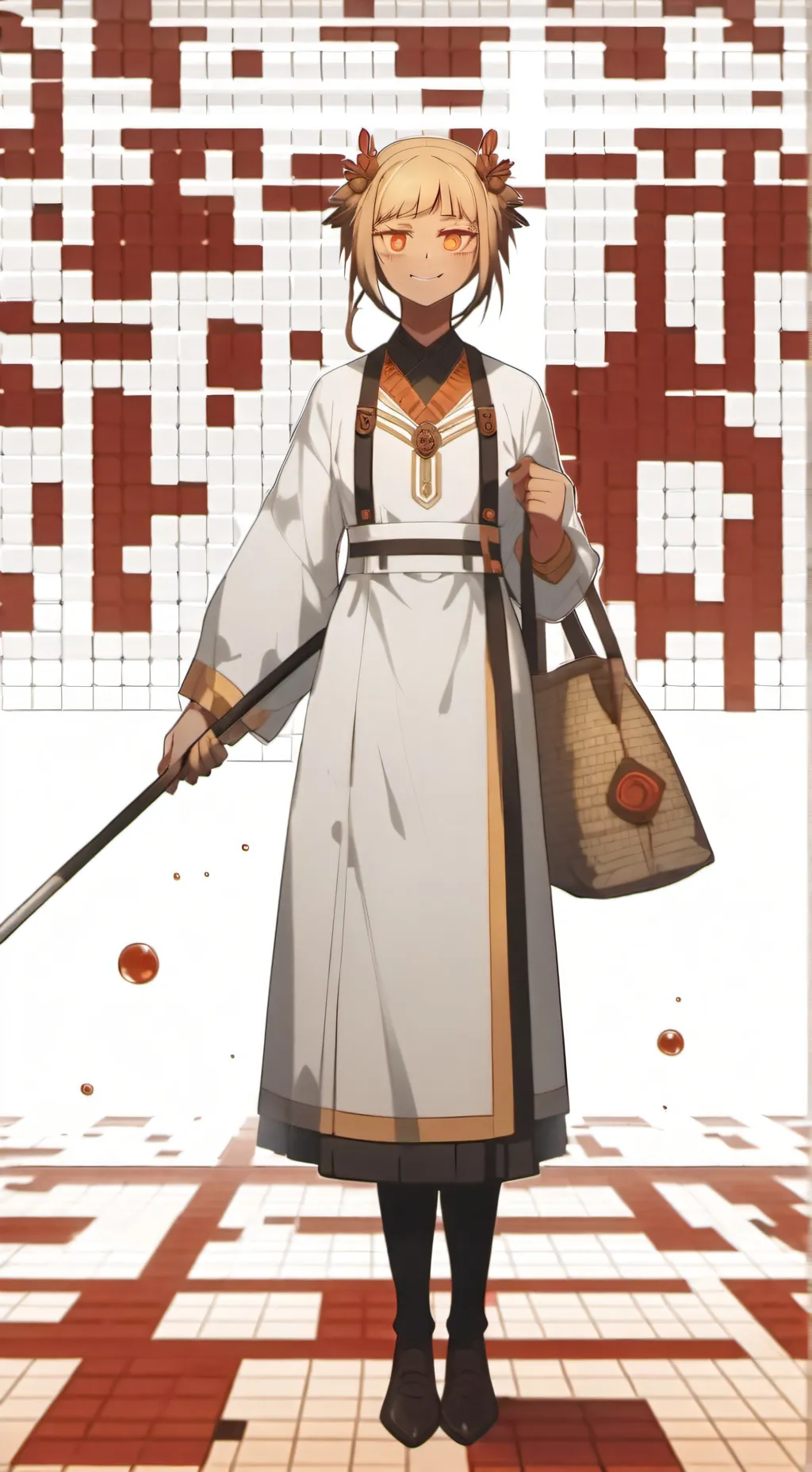 ai character: Тоги шима, background