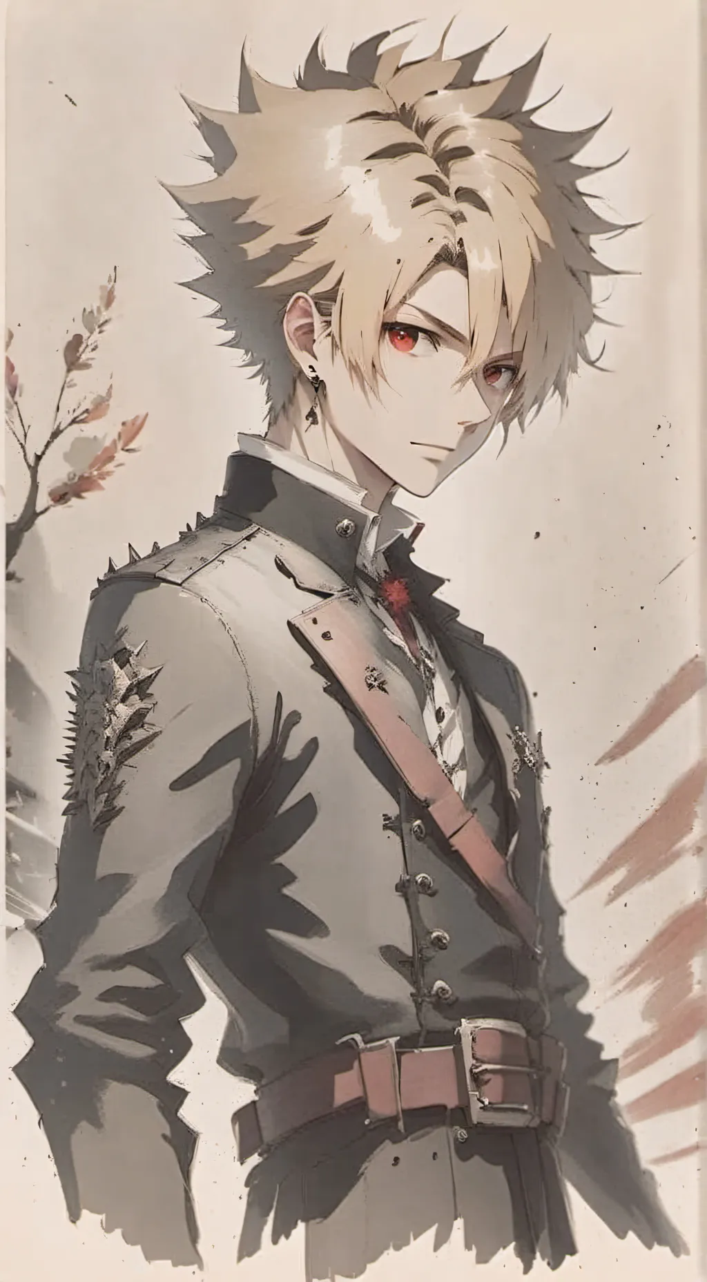 ai character: master bakugo background