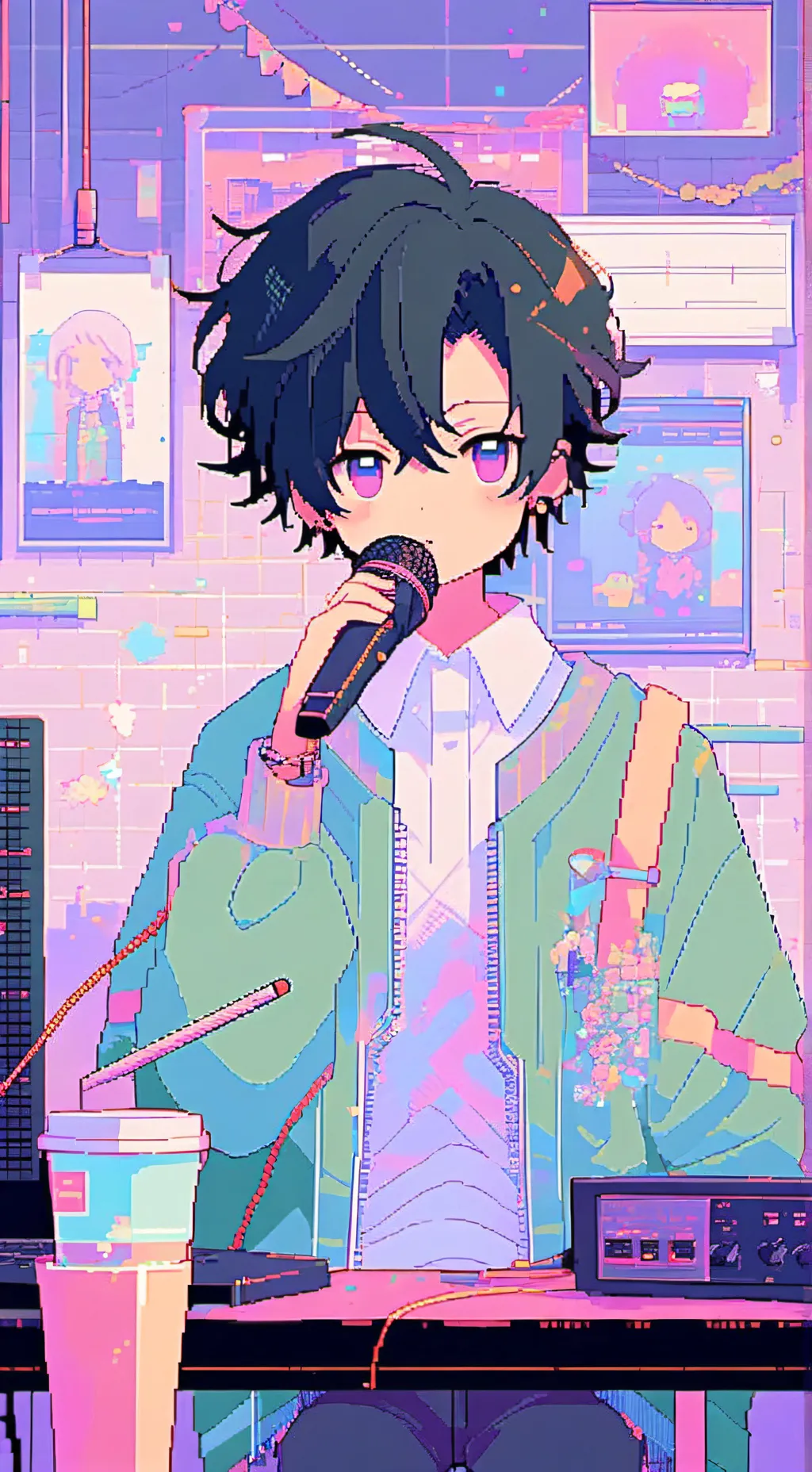 ai character: mha background