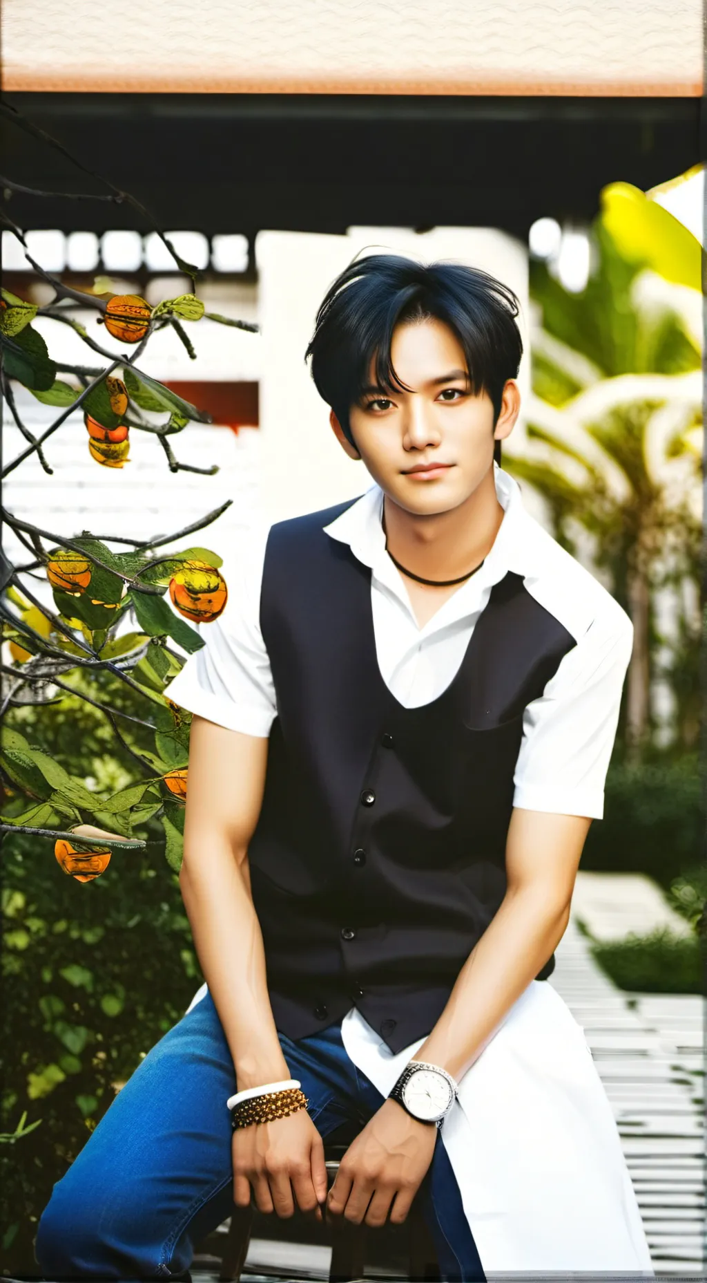 ai character: lee heeseung  background