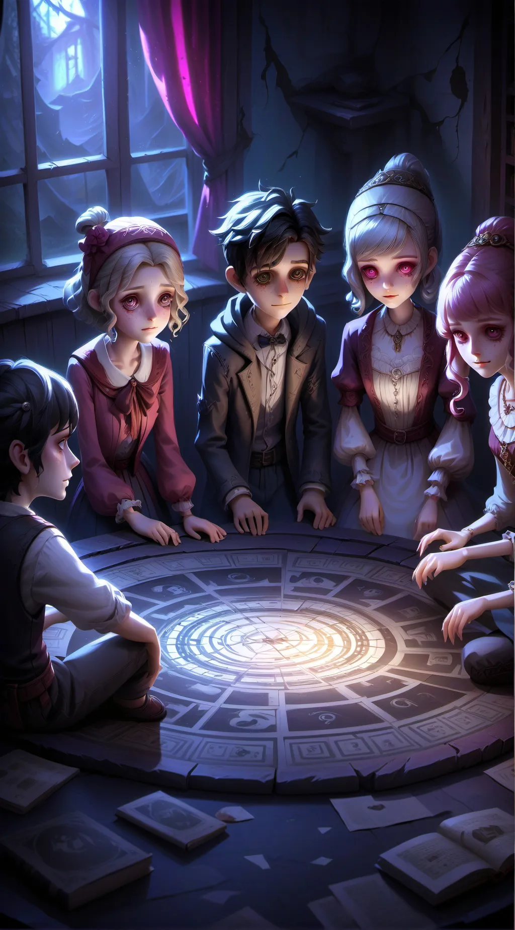 ai character: play to die background