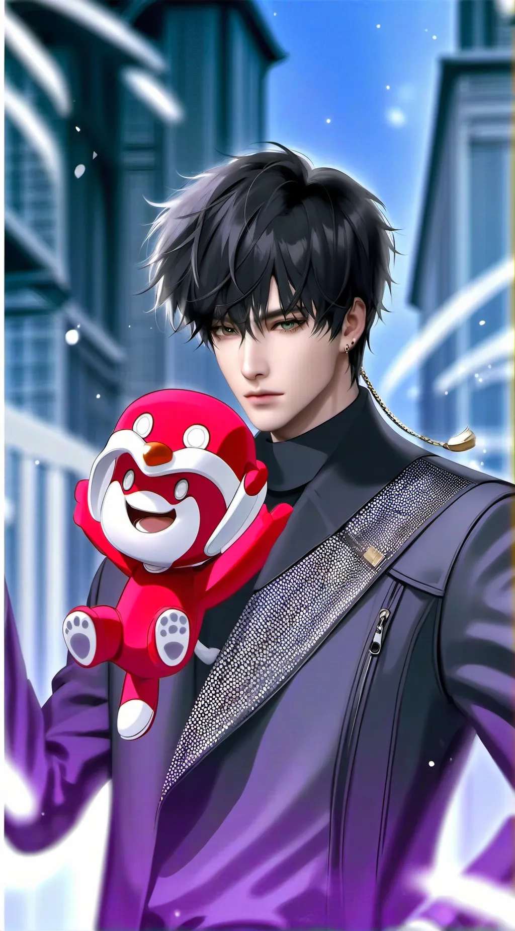 ai character: oliver background