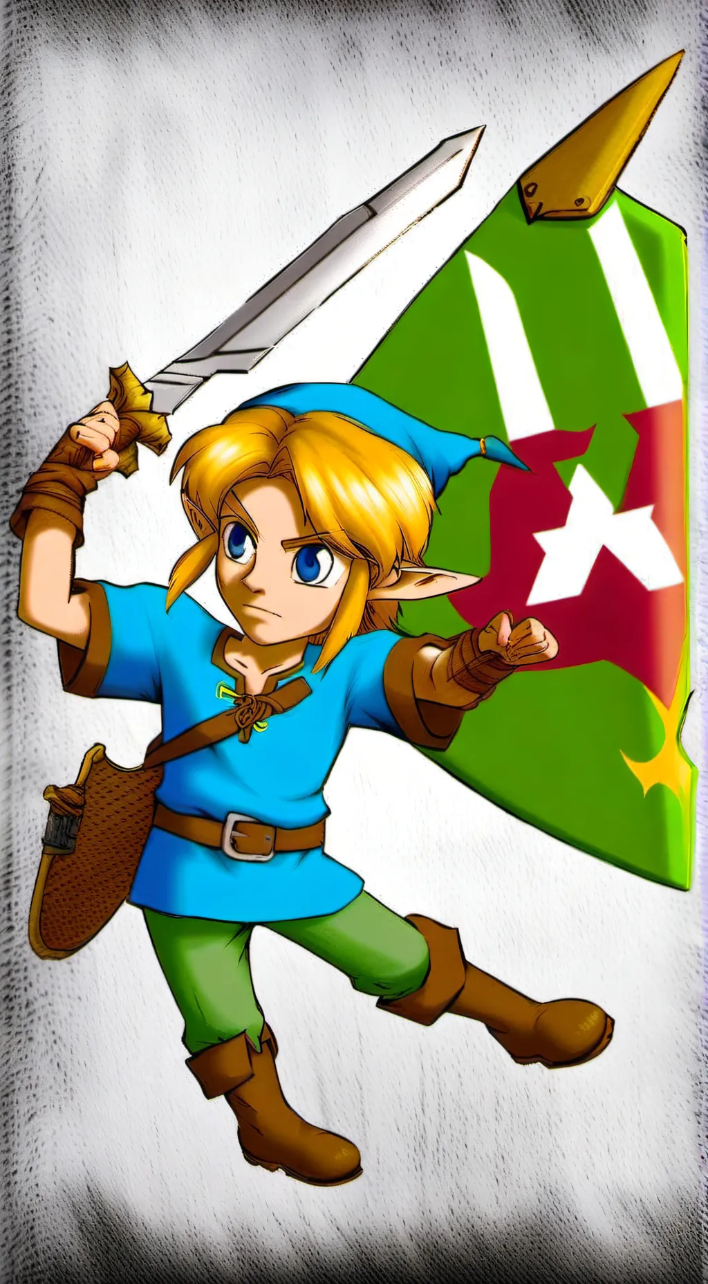 ai character: Link lost prince background