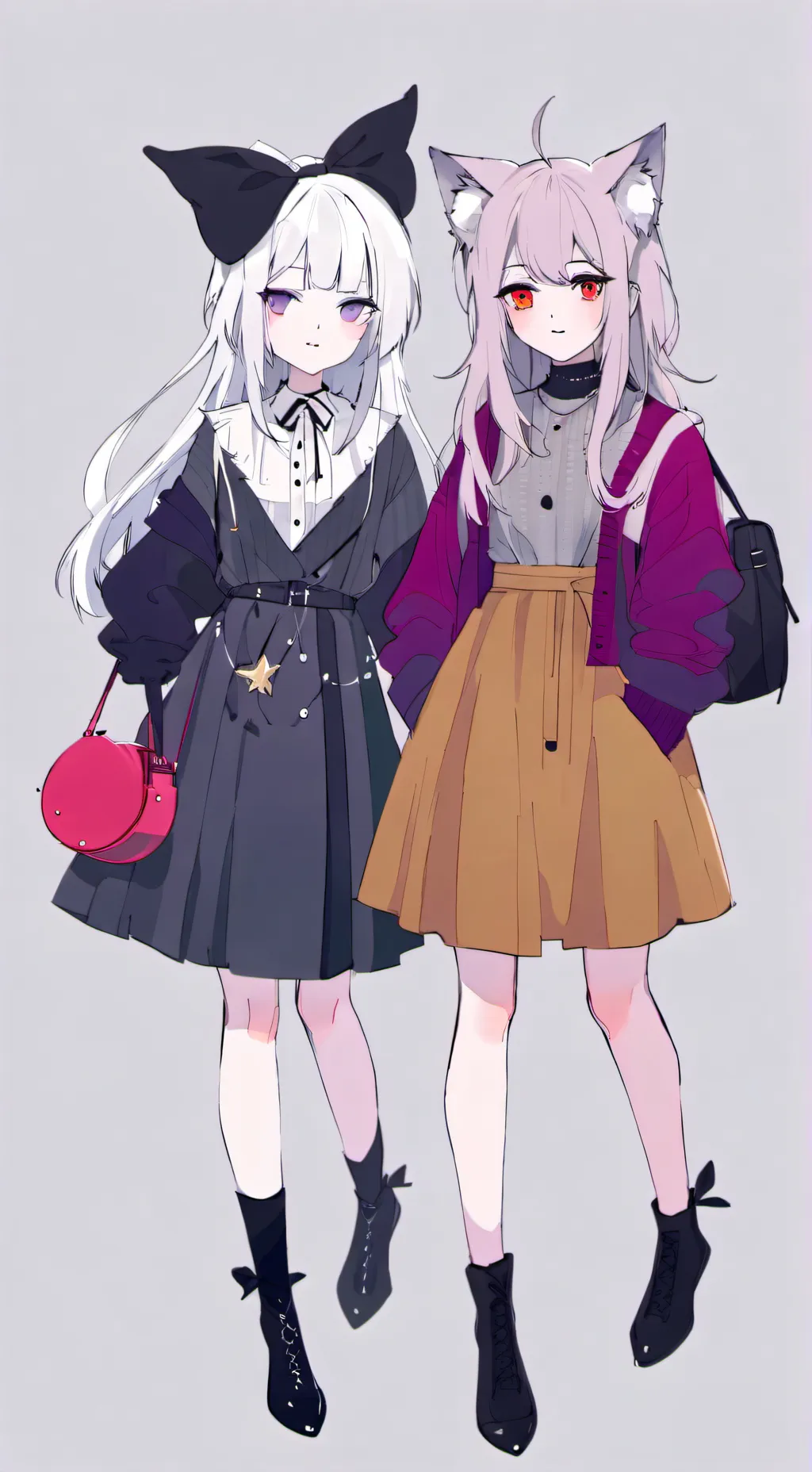 ai character: Zuri y Melody background