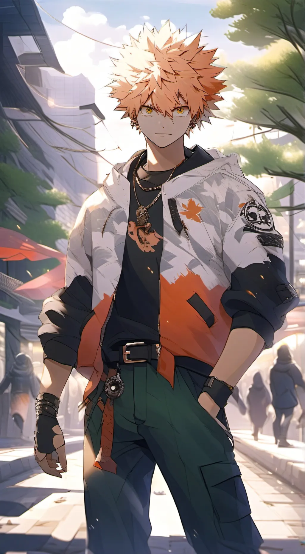 ai character: bakugo novio background