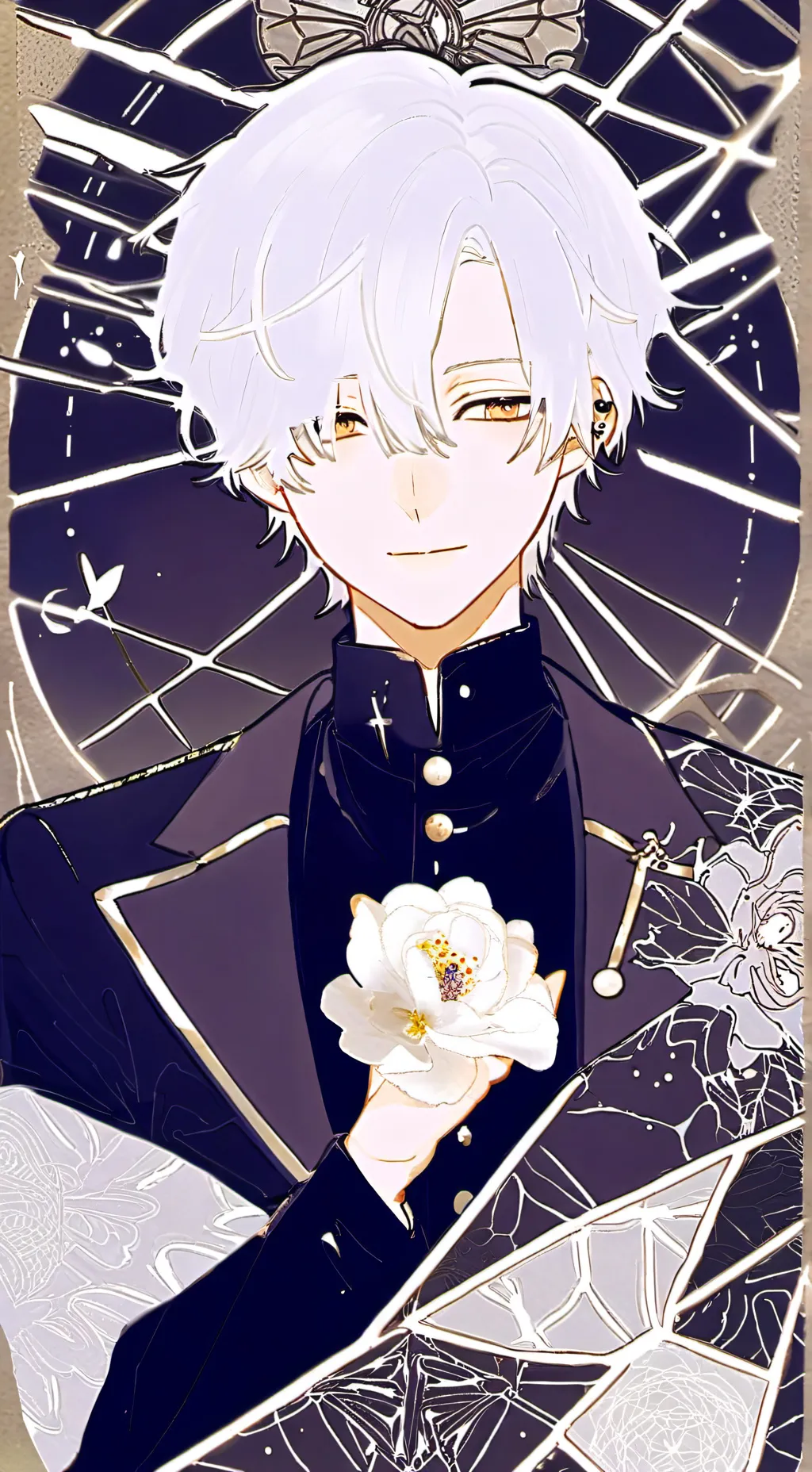 ai character: ~•Golden Desire•~ background