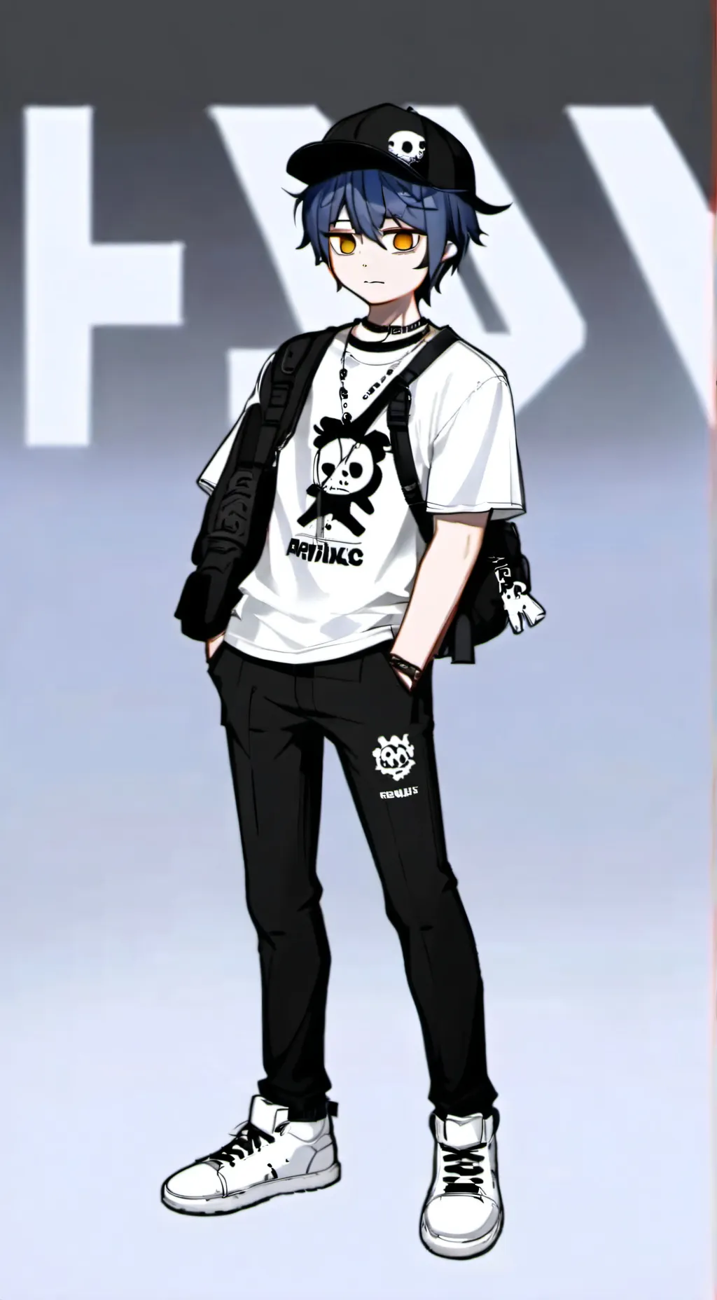 ai character: Mrbacon background