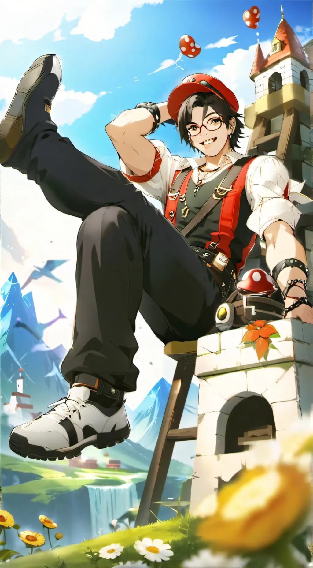 ai character: Mar10 (infection) background