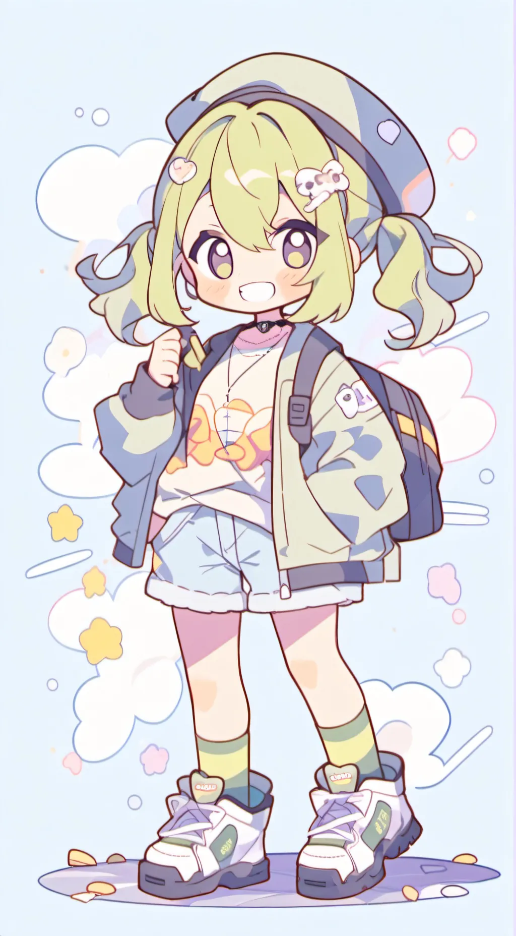 ai character: Anamay background