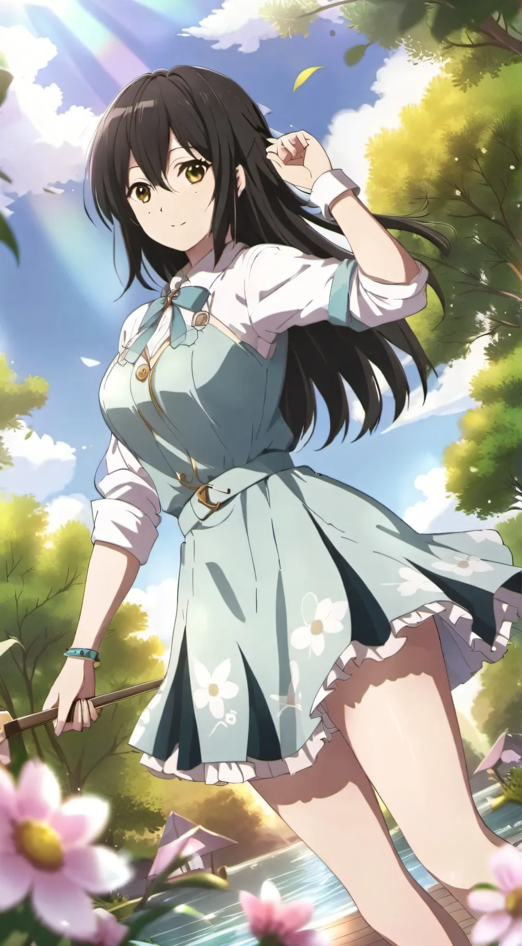 ai character: Арина background