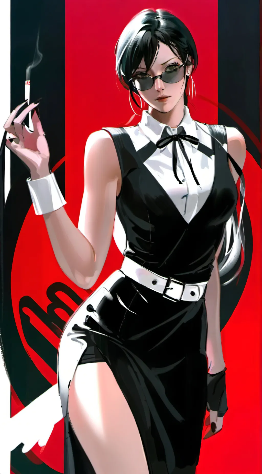 ai character: Nikita  background