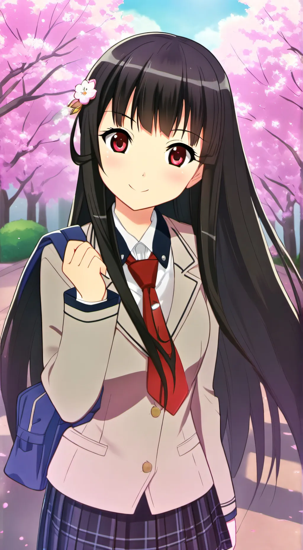 ai character: Mahiru  background