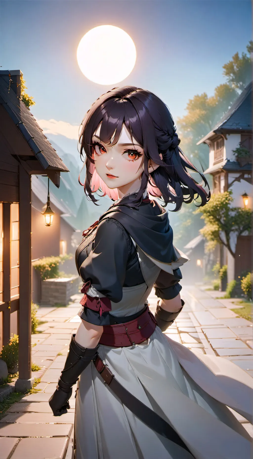 ai character: Sarah background