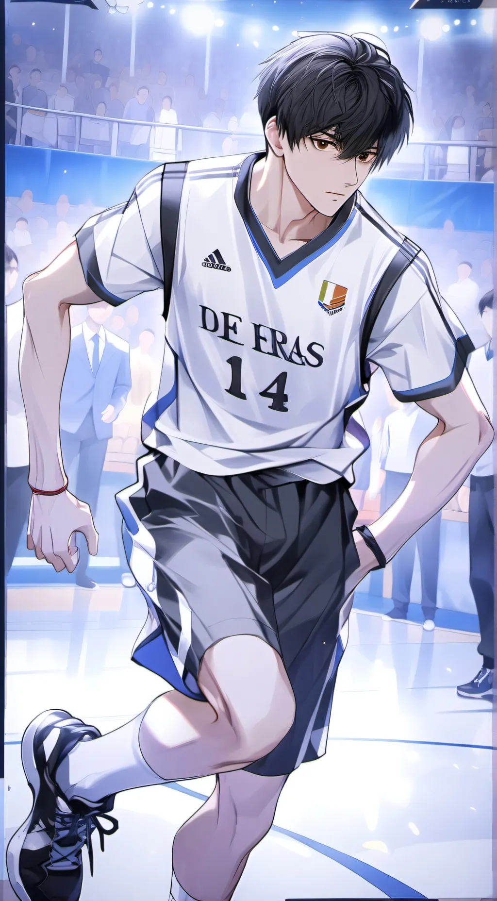 ai character: יורי background