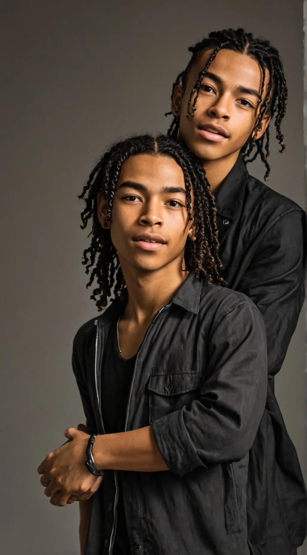 ai character: notti and  dd background