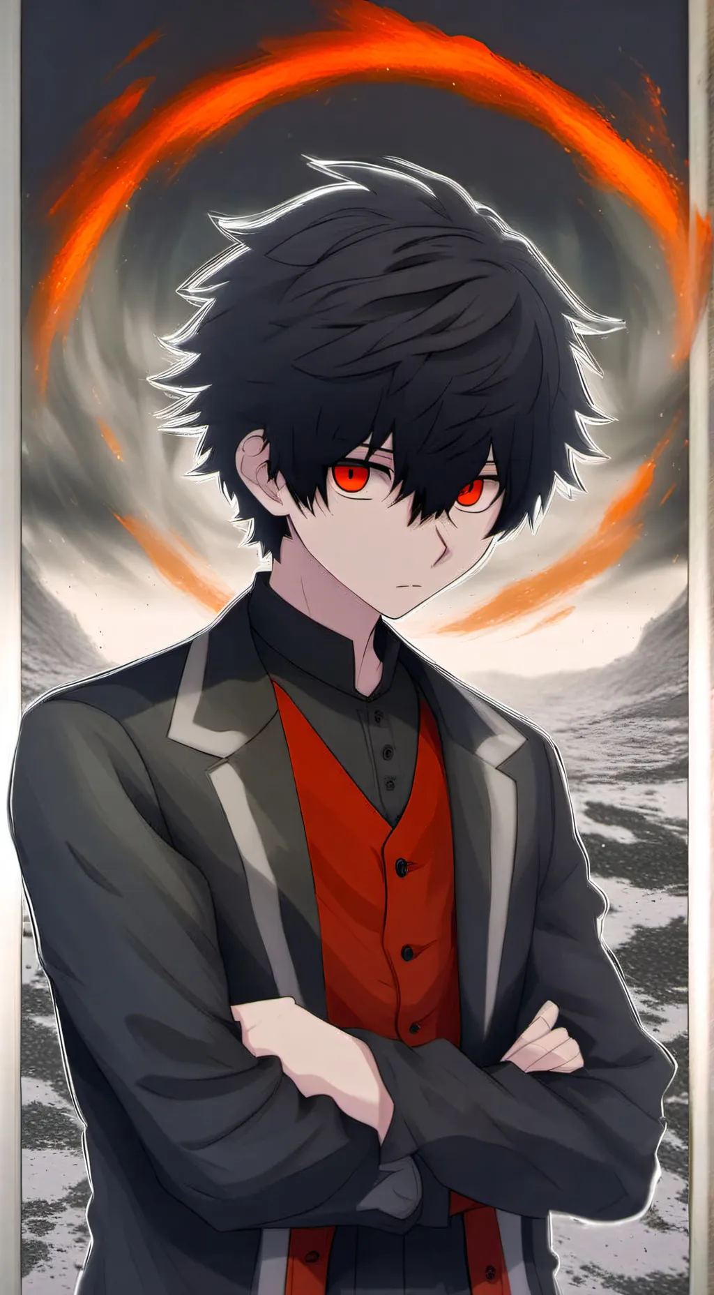 ai character: Shadow background