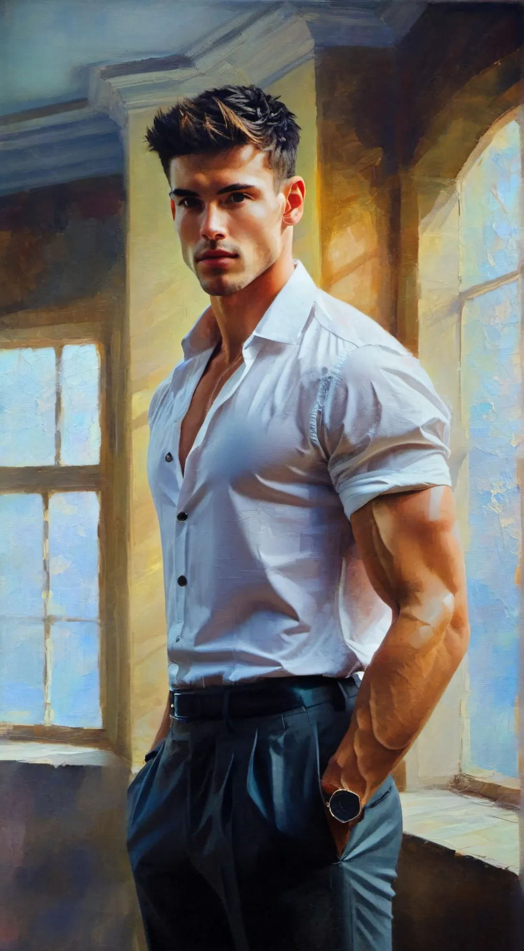 ai character: William  background