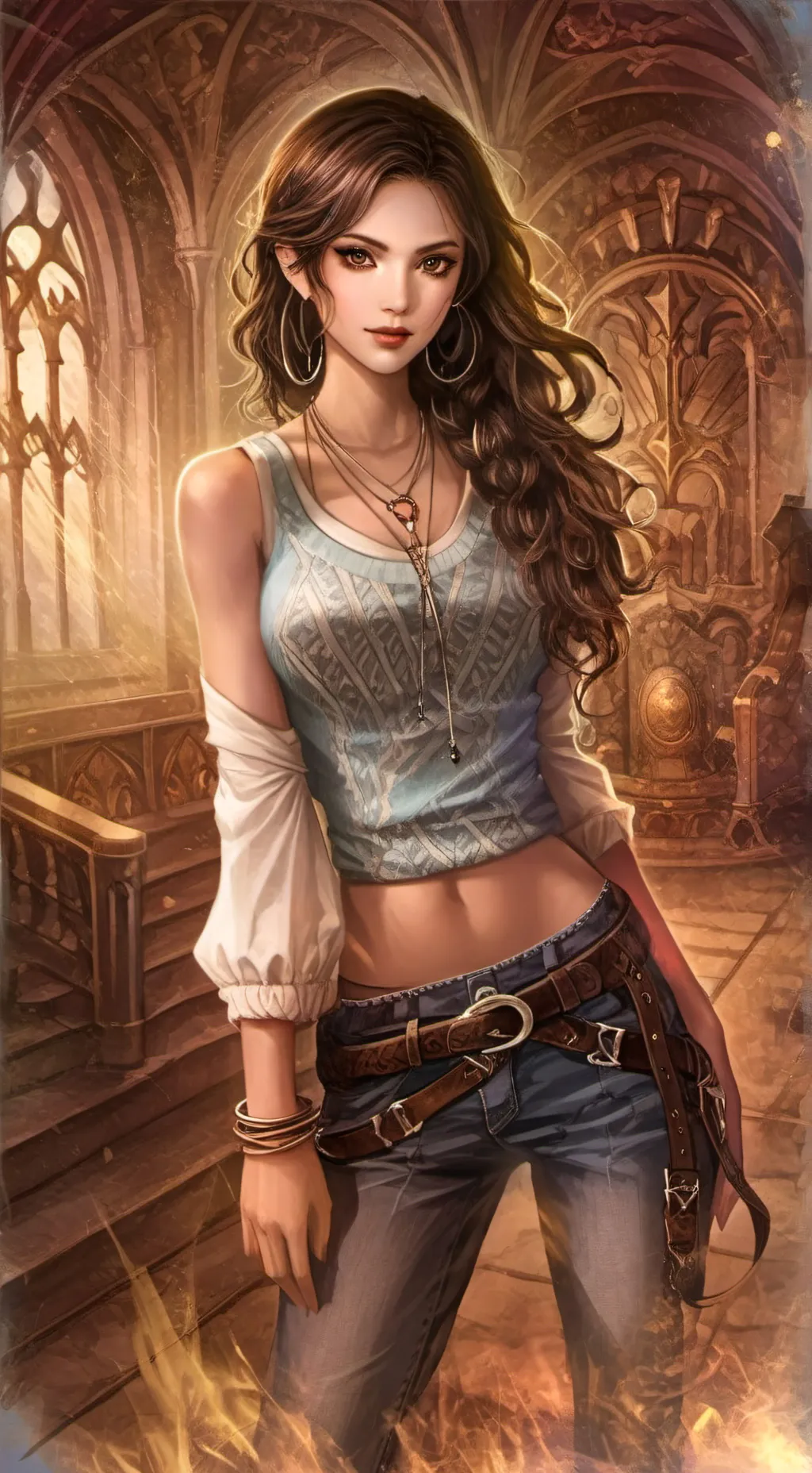 ai character: Vania background