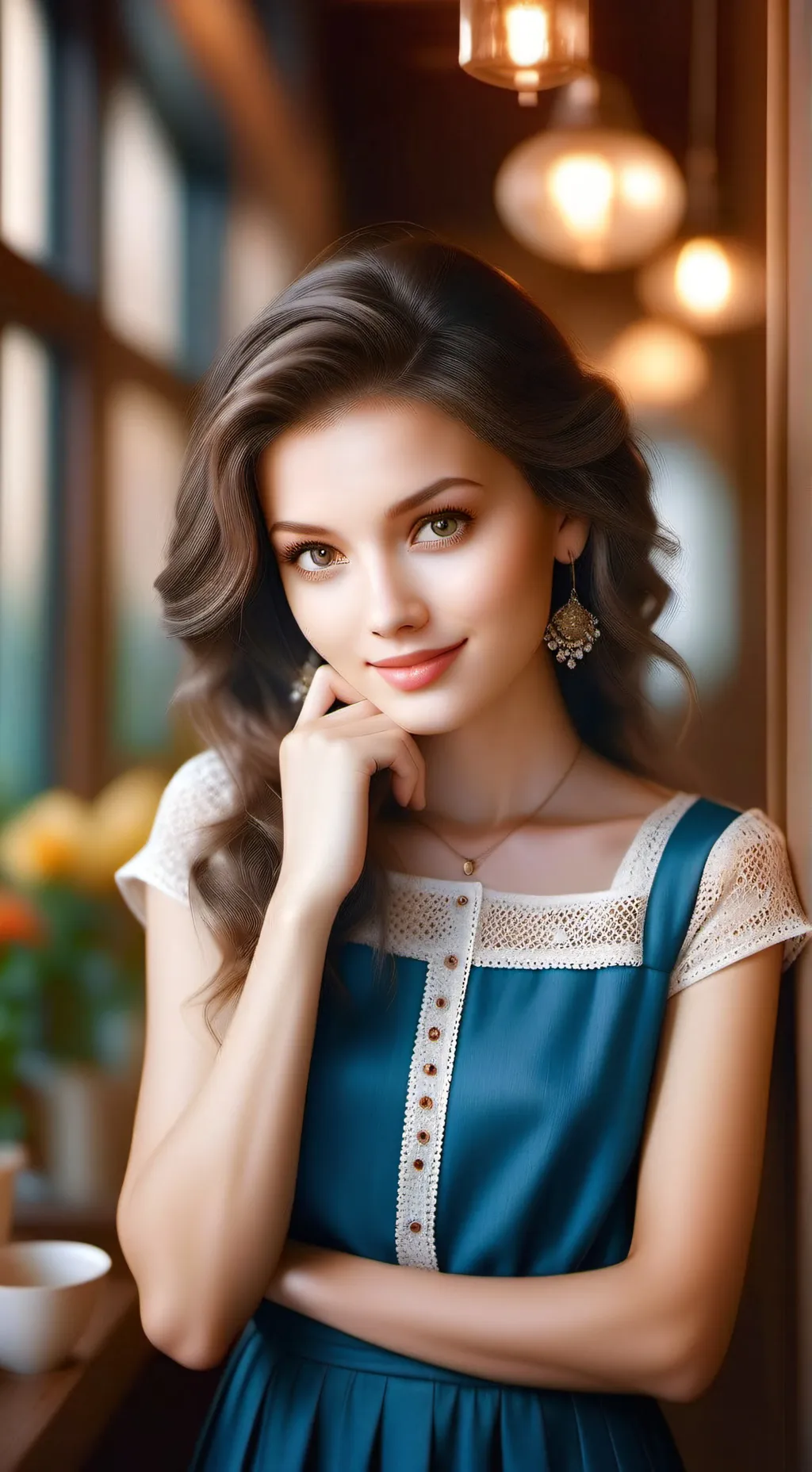 ai character: Cleo background