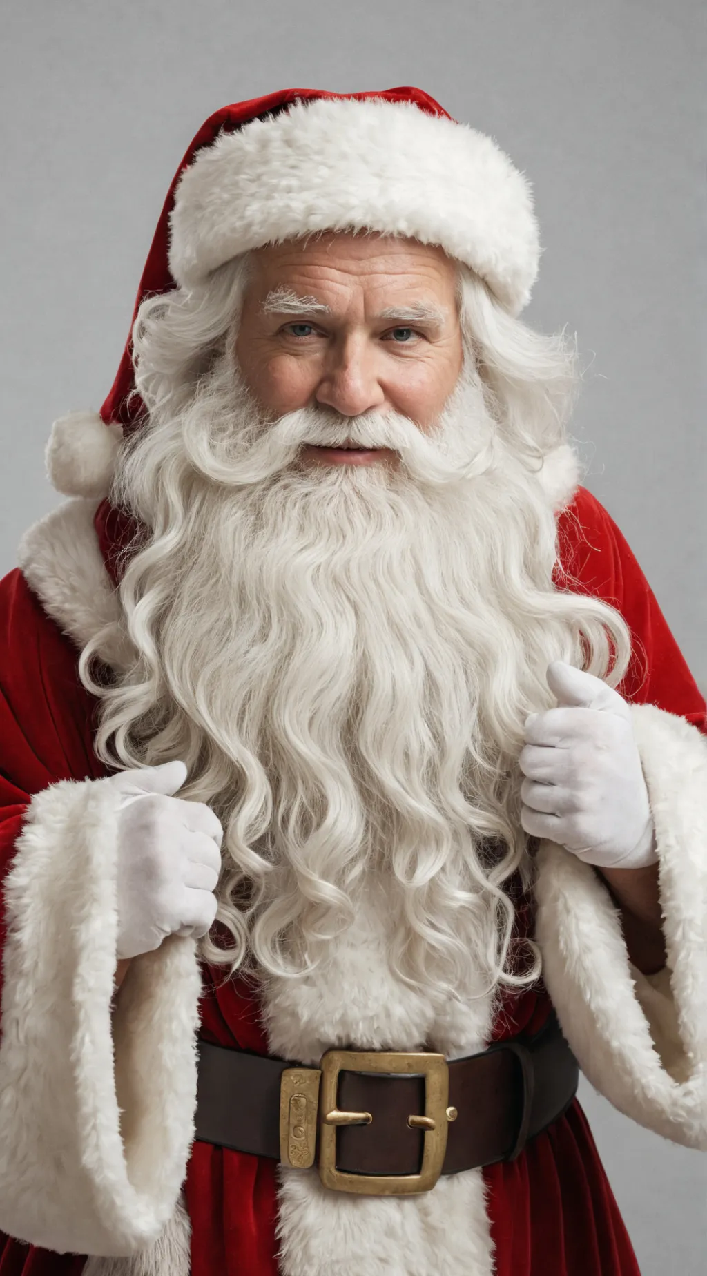 ai character: Santa Claus background