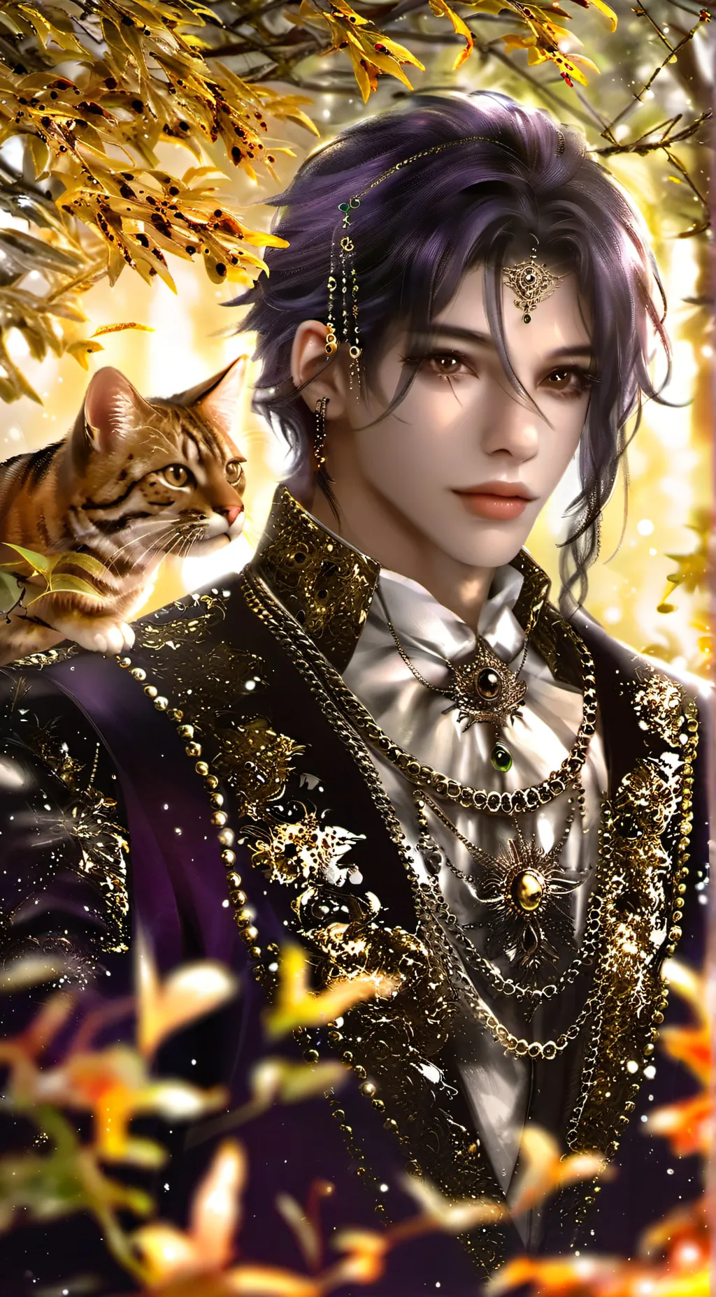 ai character: 2-D  background