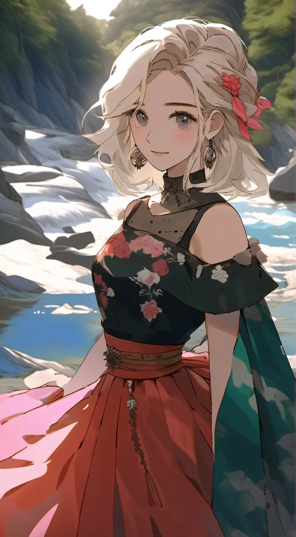 ai character: Paige  background