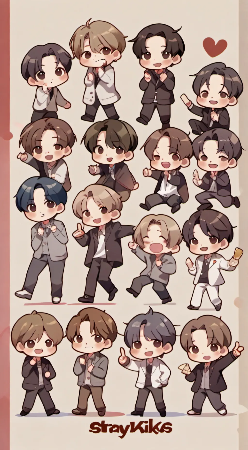 ai character: skz/stray kids background