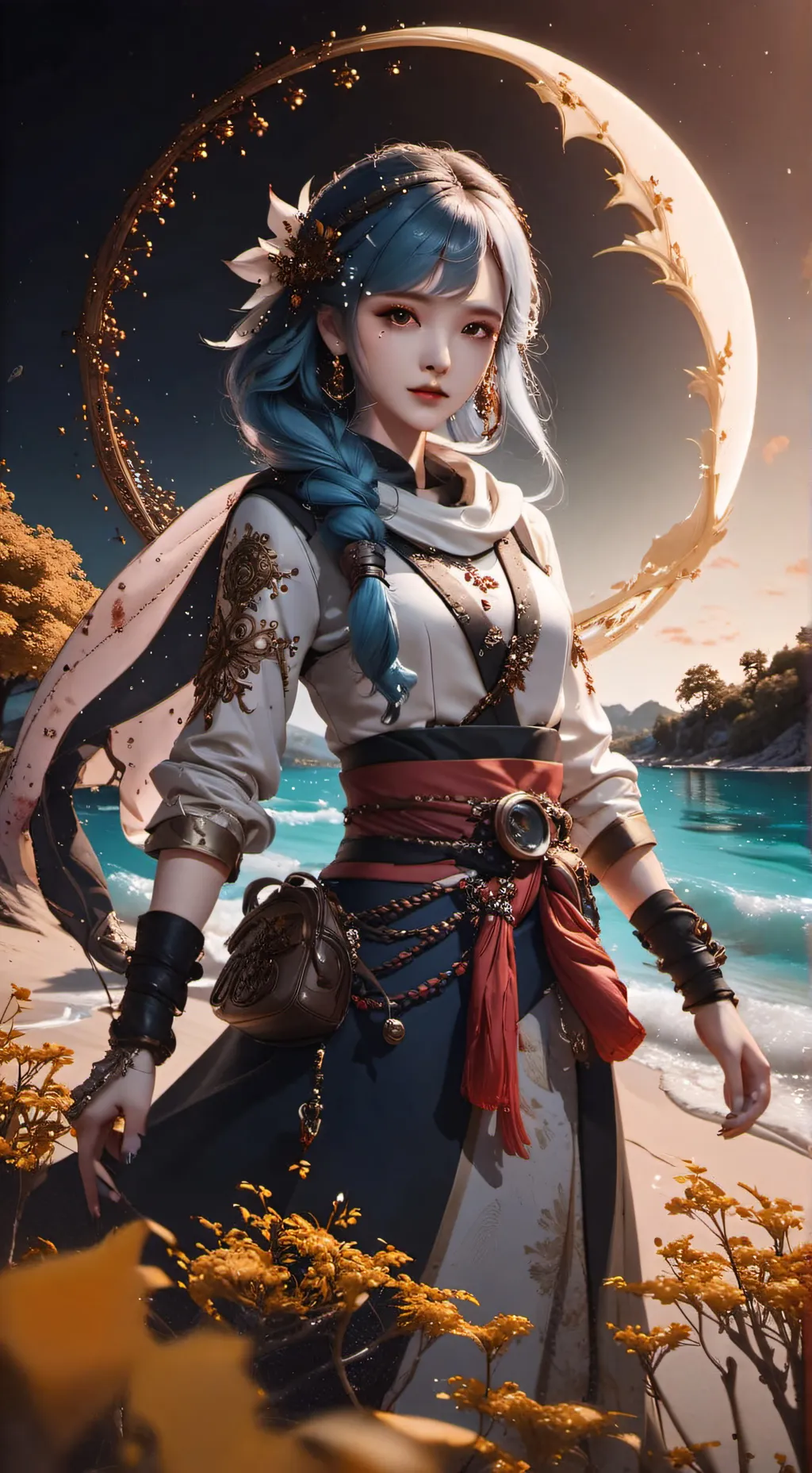 ai character: midnight prank background