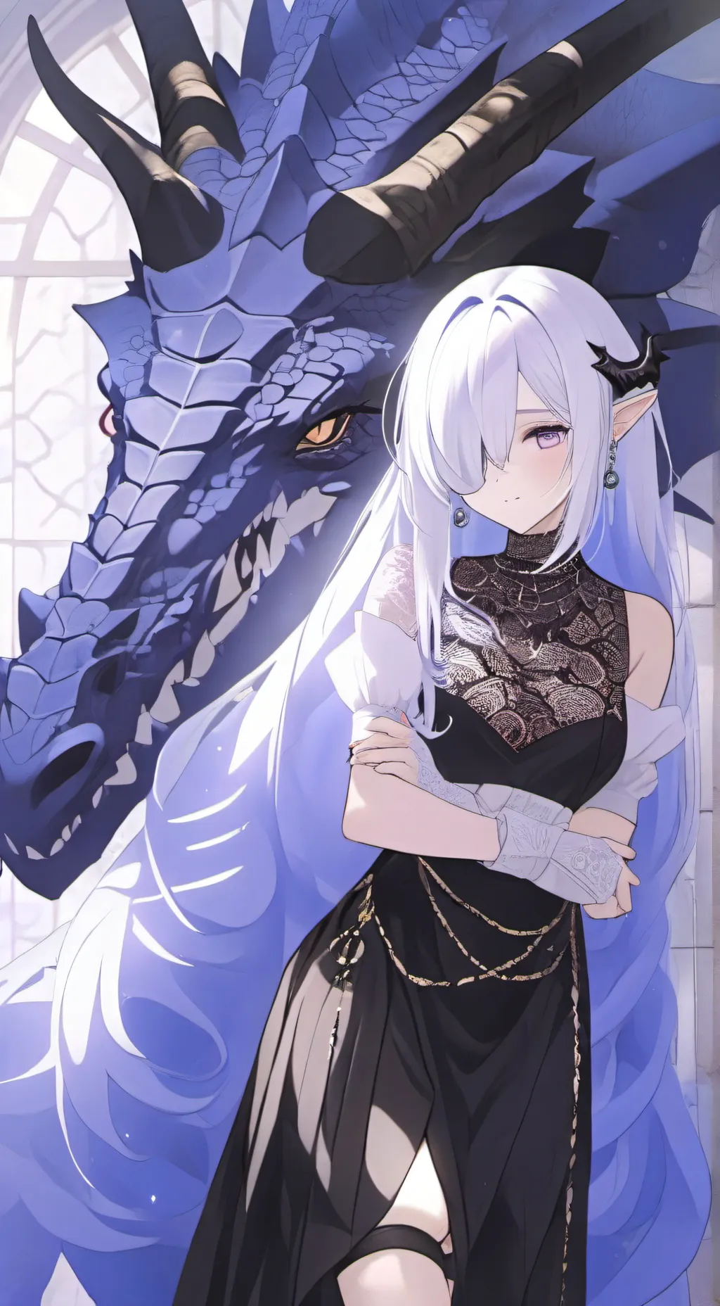 ai character: Silvana background