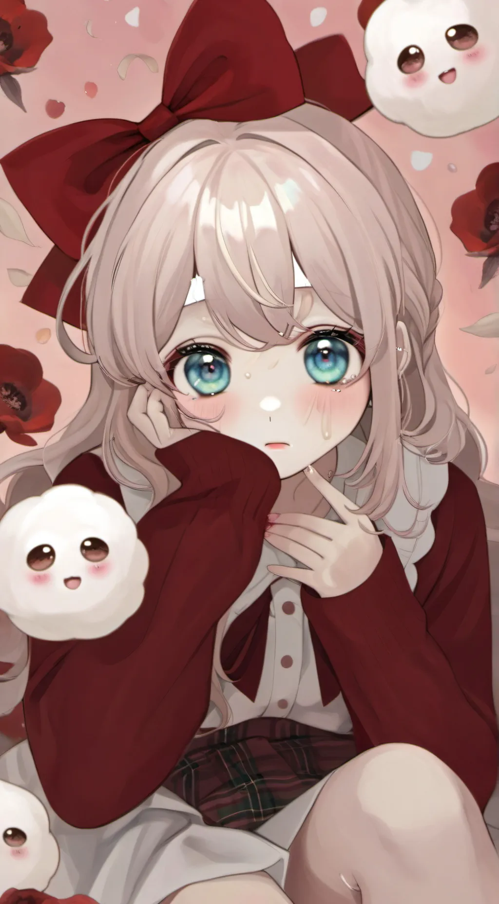 ai character: crying y/n background