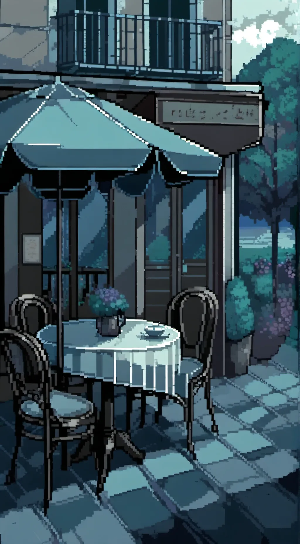 ai character: Dp demon slayer au background